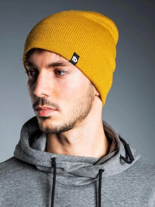 Fundango MANOR Beanie férfi sapka sárga színben 3