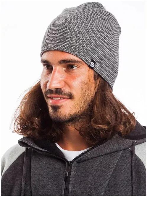 Fundango ANTARES Beanie férfi sapka szürke színben 2