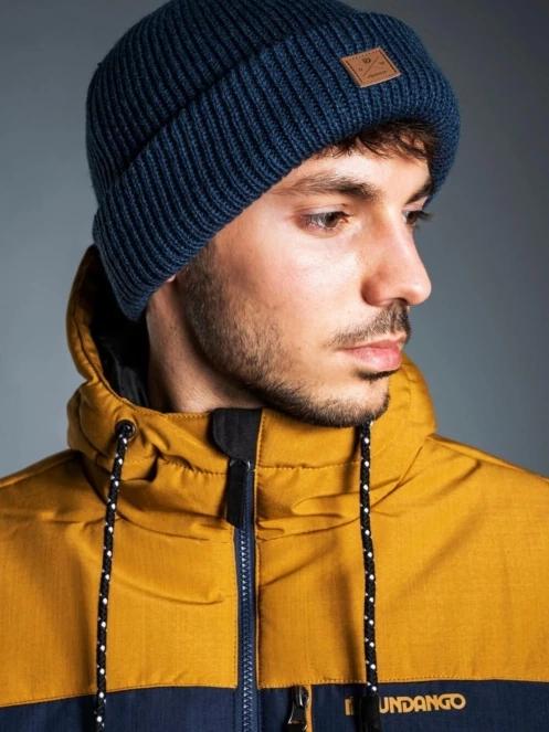 Fundango OWEN Beanie férfi sapka kék színben 3