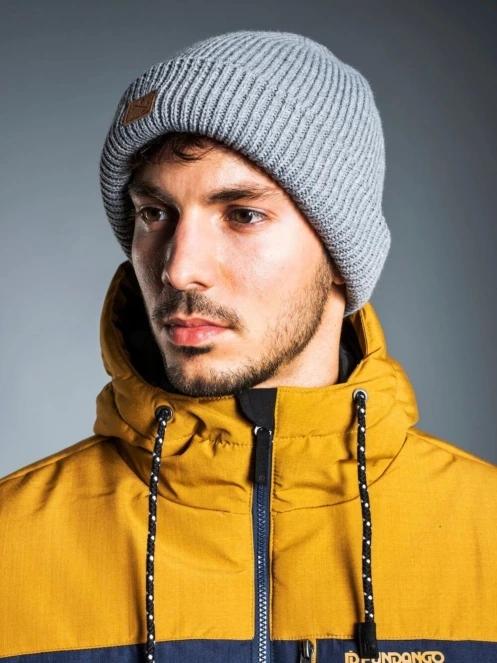 Fundango OWEN Beanie férfi sapka szürke színben 3