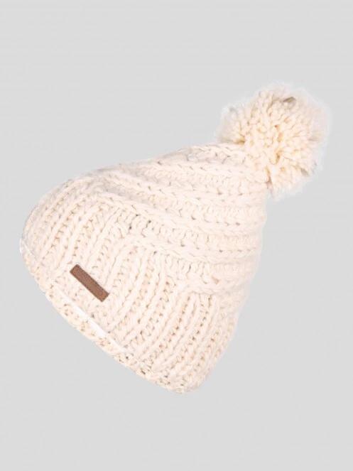 Fundango GLEN Beanie női bojtos sapka fehér színben 2