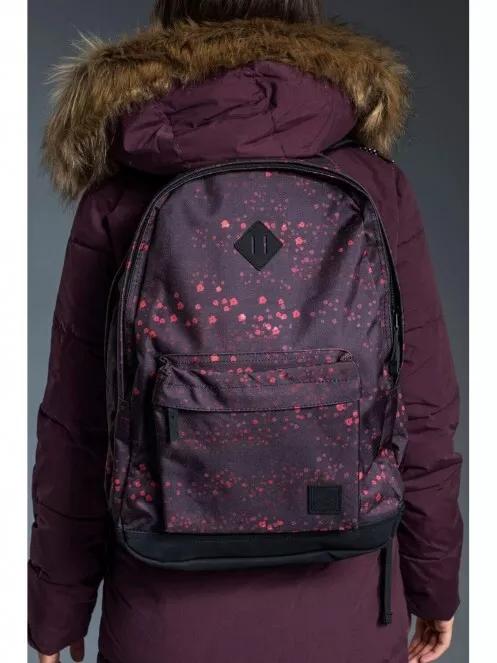 Fundango PLAIN Backpack női hátizsák fekete színben 6