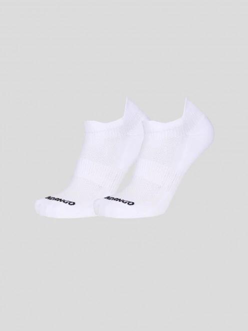 Fundango RUNNING Socks Noshow sportzokni fehér színben 2