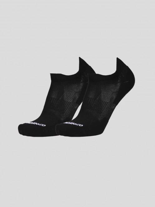 Fundango RUNNING Socks Noshow sportzokni fekete színben 2