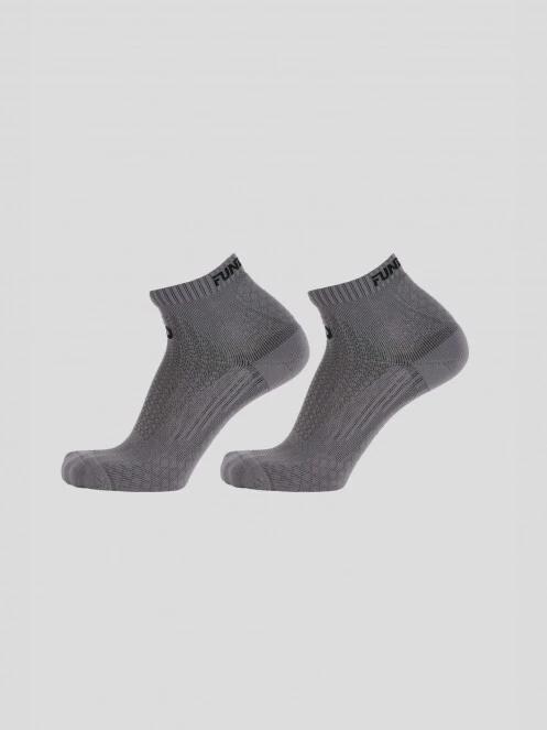 Fundango RUNNING Socks LOW sportzokni szürke színben 2