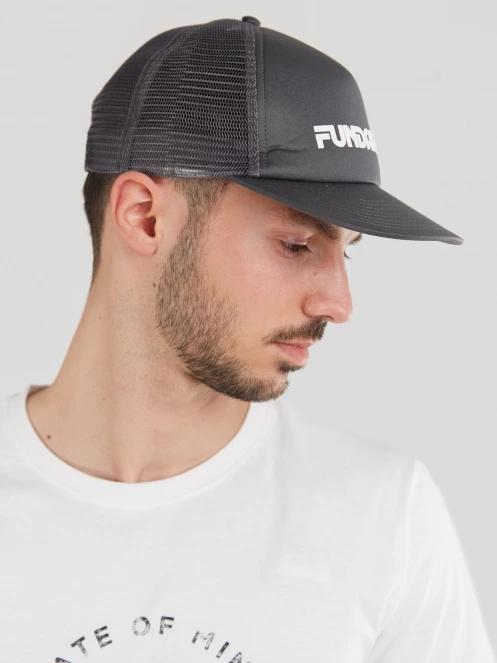 Fundango Nevis Snapback Trucker Hat férfi baseball sapka szürke színben 6
