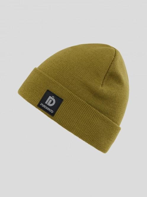 Fundango Nahu Beanie kötött sapka zöld színben 3