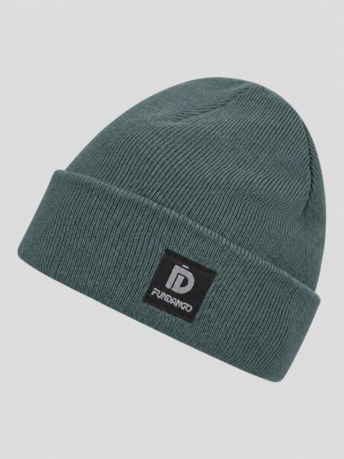 Fundango Nahu Beanie kötött sapka homok színben 2