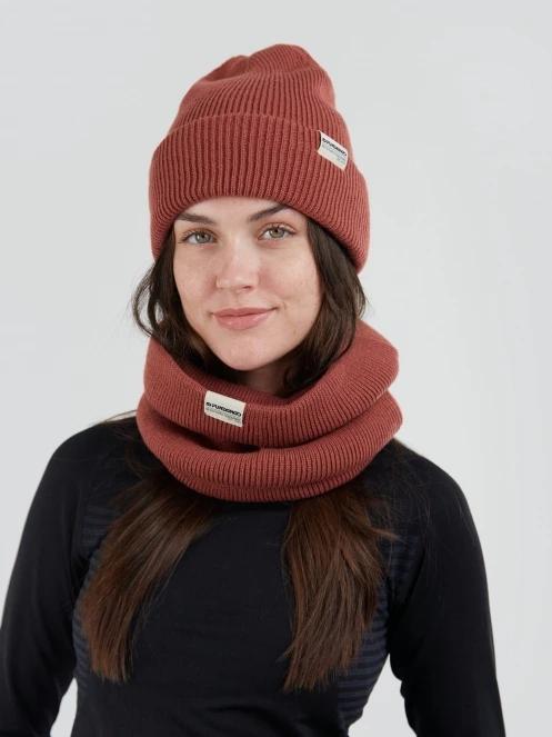 Fundango Tara Beanie sapka piros színben 3