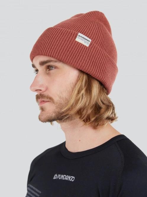 Fundango Tara Beanie sapka piros színben 4
