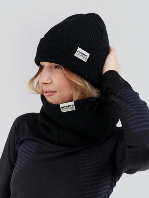Fundango Tara Beanie sapka fekete színben 3
