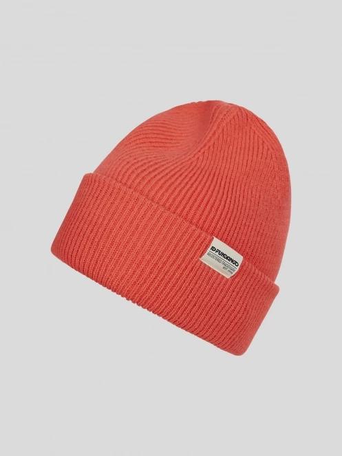 Fundango Tara Beanie kötött sapka piros színben 2