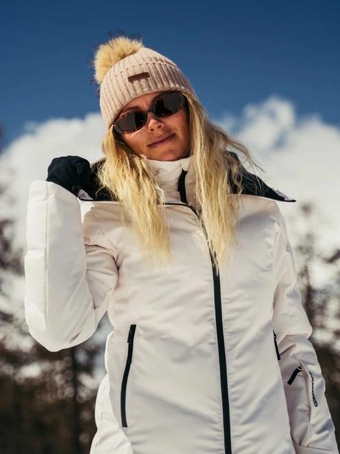 Fundango Merna II Beanie  női kötött sapka rózsaszín színben 4