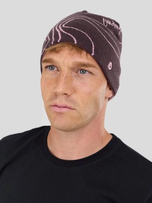Fundango Ace Beanie kötött sapka rózsaszín színben 5