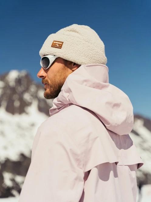 Fundango Zeo Fleece Beanie kötött sapka fehér színben 9