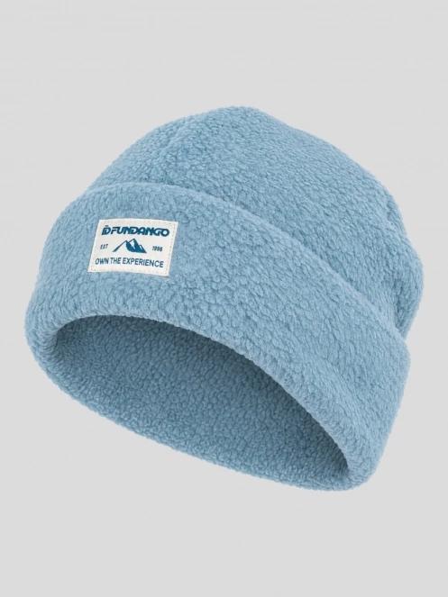 Fundango Zeo Fleece Beanie kötött sapka zöld színben 2