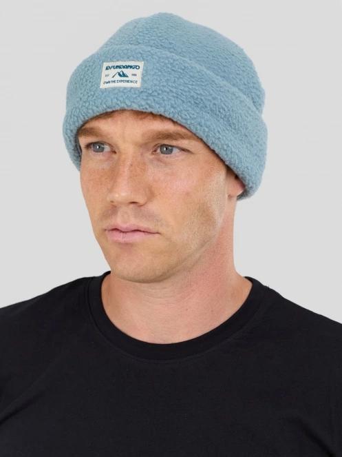 Fundango Zeo Fleece Beanie kötött sapka zöld színben 4