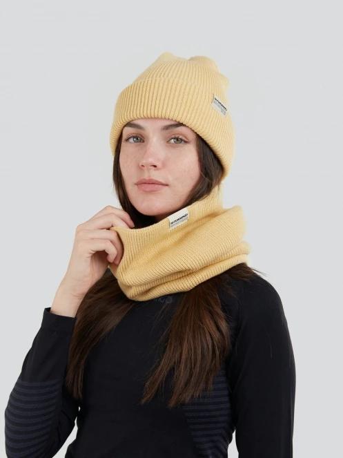 Fundango Tara Neckwarmer csősál sárga színben 3