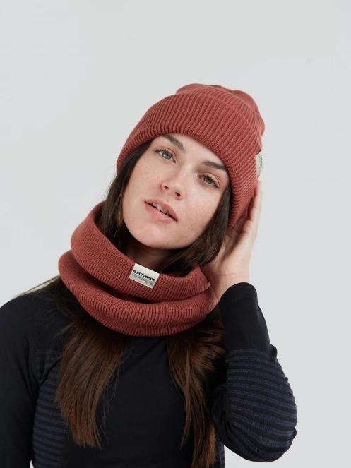 Fundango Tara Neckwarmer csősál piros színben 3