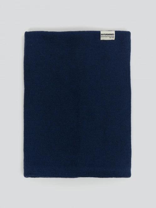 Fundango Tara Neckwarmer férfi csősál sötétkék színben 2