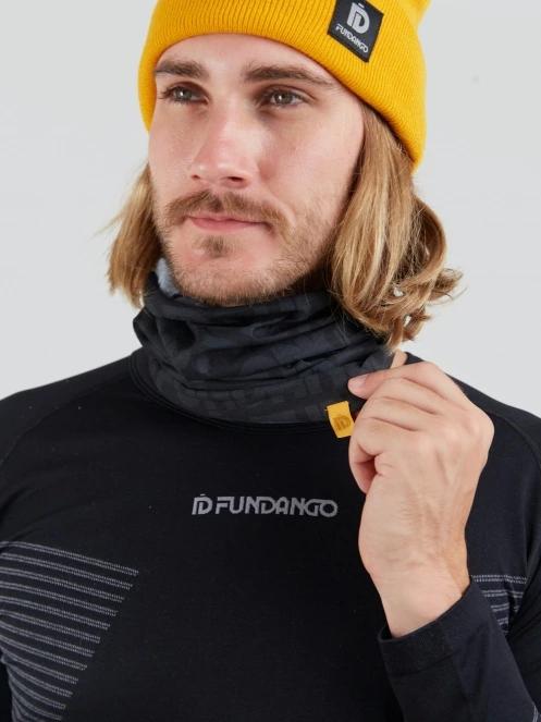 Fundango Bandana csősál fekete színben 3