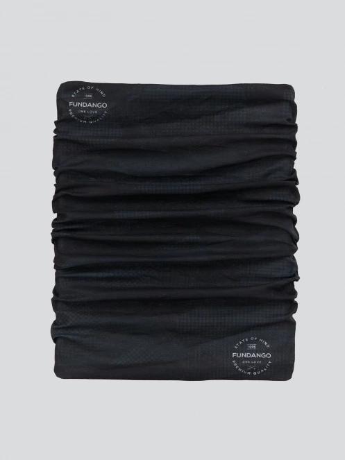 Fundango Bandana csősál fekete színben 2