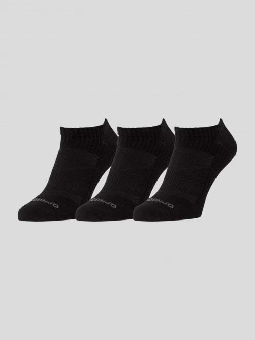 Fundango Noshow Sport 3 Pack Socks férfi bokazokni fekete színben 2