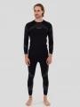 Fundango Seamless Baselayer Set férfi aláöltöző szett fekete színben 1