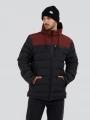 Fundango Passat Padded Jacket férfi steppelt átmeneti kabát piros színben 1