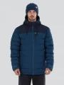 Fundango Passat Padded Jacket férfi steppelt átmeneti kabát kék színben 1