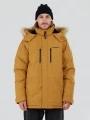 Fundango Spirit Parka Jacket férfi télikabát sárga színben 1