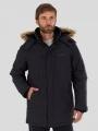 Fundango Spirit Parka Jacket férfi télikabát fekete színben 1