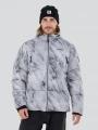 Fundango Ewan Puffer Jacket férfi átmeneti kabát szürke színben 1