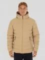 Fundango Hubble Padded Jacket férfi steppelt átmeneti kabát sárga színben 1