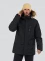 Fundango Venture Parka Jacket férfi télikabát fekete színben 1