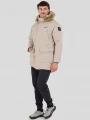 Fundango Spirit II Parka Jacket férfi télikabát homok színben 1