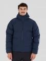 Fundango Newport Puffer Jacket férfi steppelt télikabát sötétkék színben 1