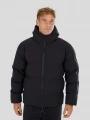 Fundango Newport Puffer Jacket férfi steppelt télikabát fekete színben 1