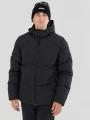 Fundango Ewan II Puffer Jacket férfi steppelt télikabát fekete színben 1
