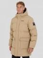 Fundango Nordvik Parka Jacket férfi steppelt télikabát sárga színben 1