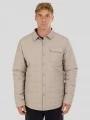 Fundango Grido Padded Shirt Jacket férfi ingkabát homok színben 1