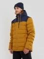 Fundango Passat Padded Jacket férfi utcai kabát barna színben 1
