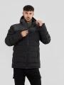 Fundango Passat Padded Jacket férfi utcai kabát fekete színben 1