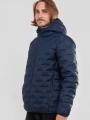 Fundango Smoke Hooded Jacket utcai kabát kék színben 1