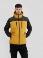 Fundango Laurel Padded Vest férfi mellény sárga színben 1