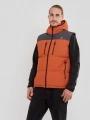 Fundango Laurel Padded Vest férfi mellény piros színben 1