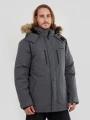 Fundango Spirit Parka Jacket férfi télikabát szürke színben 1
