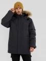 Fundango Spirit Parka Jacket férfi télikabát fekete színben 1