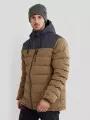 Fundango Passat Padded Jacket férfi utcai kabát barna színben 1