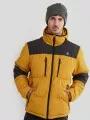 Fundango Navarro Padded Jacket férfi utcai kabát sárga színben 1
